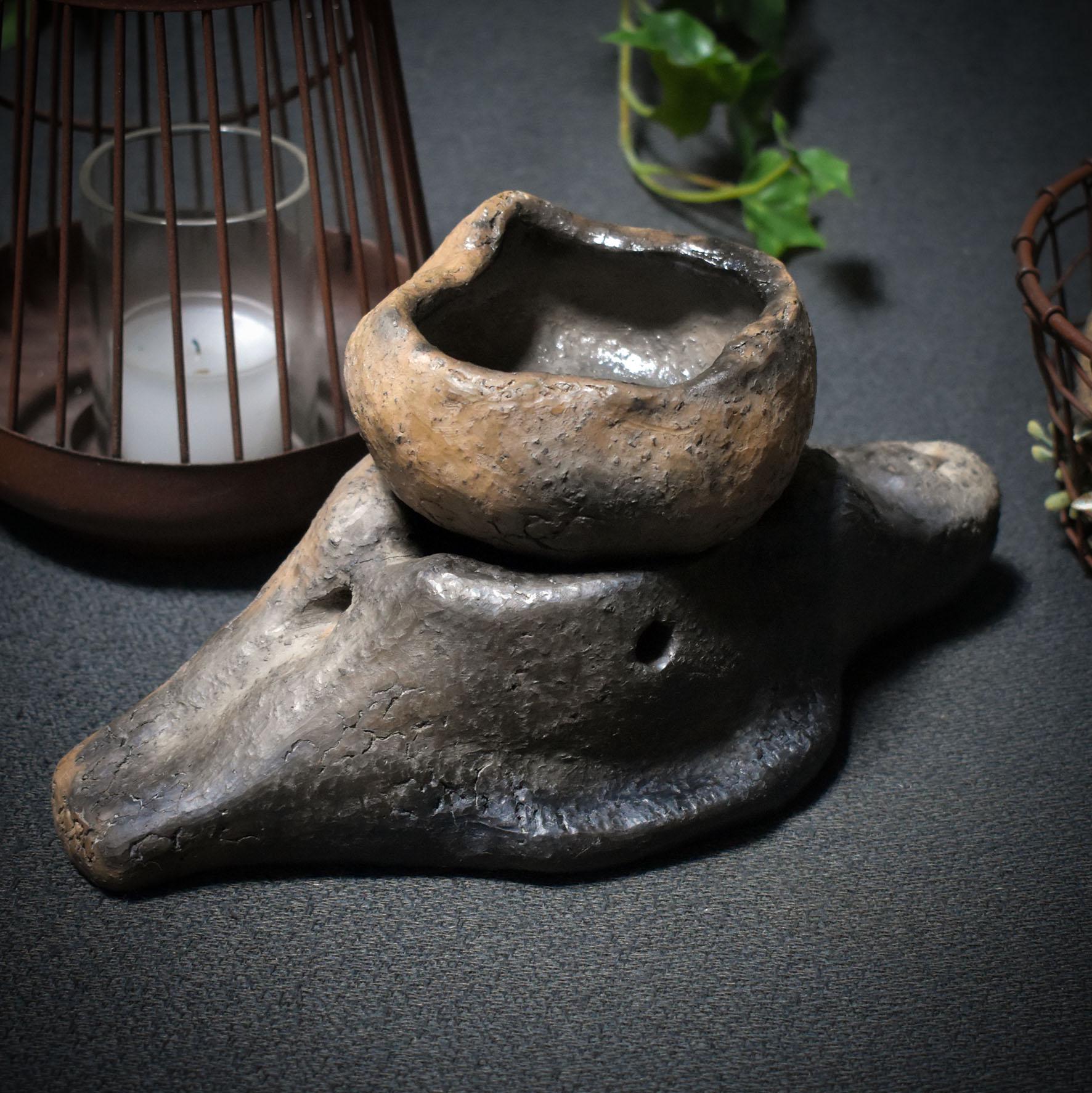 Die liegende Göttin – 4-in-1 Räuchergefäß für deine Rituale - spirituelle Reinigung - Art.Nr.: RÄG037