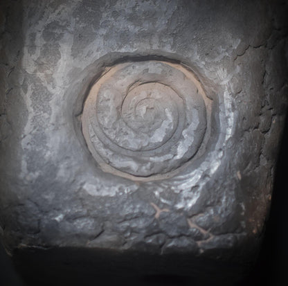 Elemente der Wandlung – 4-in-1 Räucherstövchen aus Rauchbrand-Keramik - Art.Nr.: RÄG029