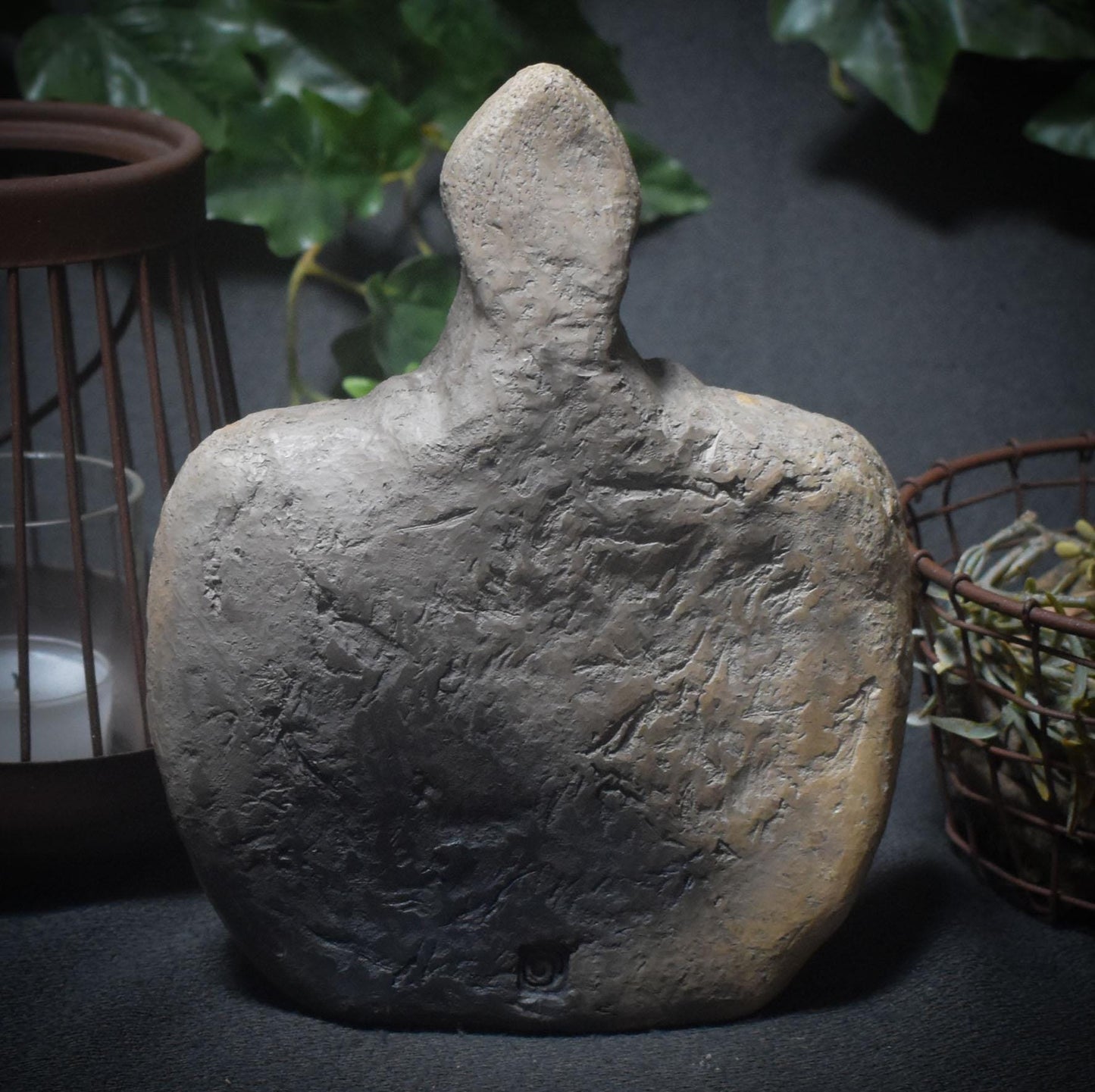 Idol Kültepe – Skulptur inspiriert durch Artefakt - 3. Jahrtausend vor Chr. - primitive Kunst