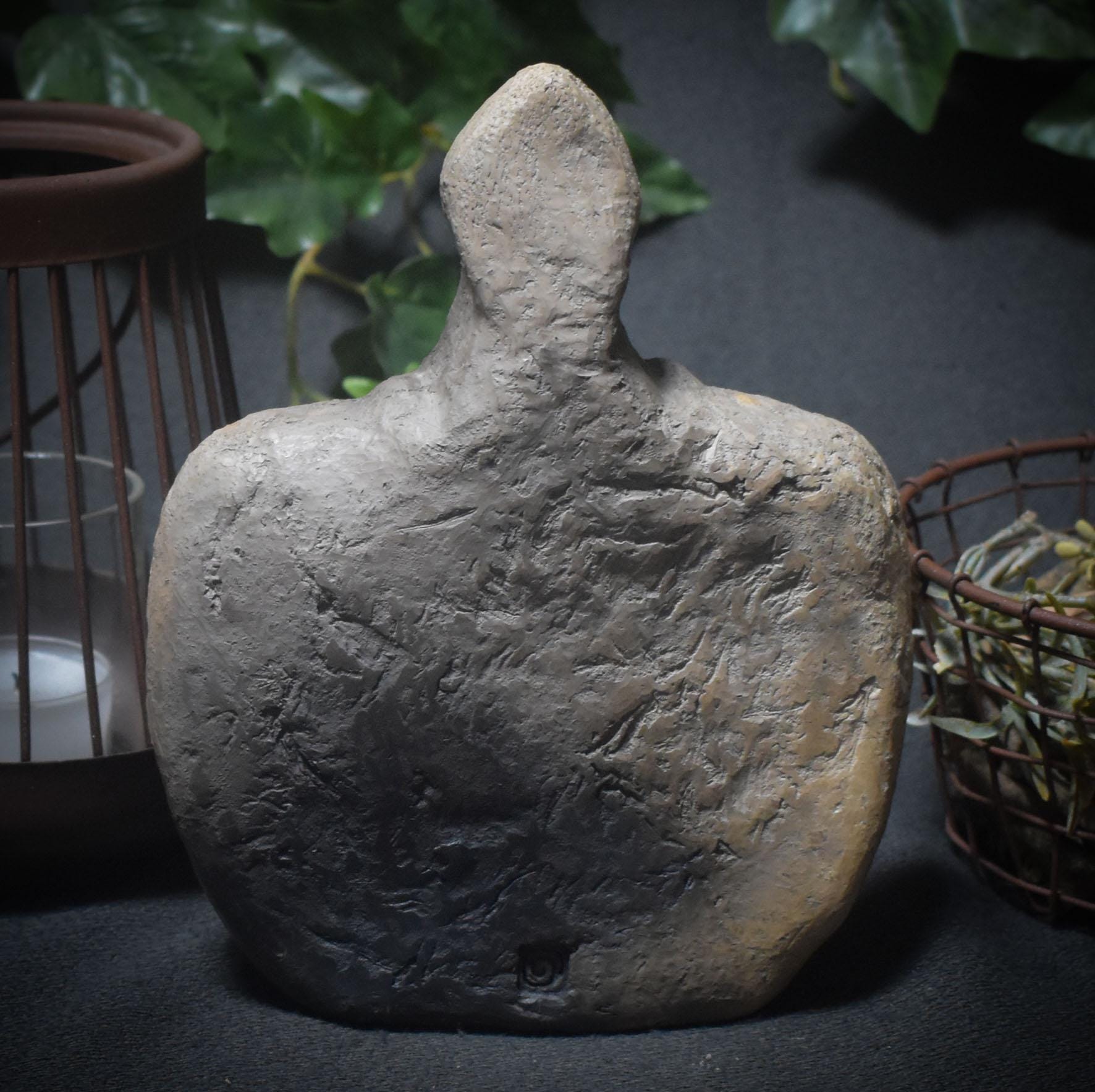 Idol Kültepe – Skulptur inspiriert durch Artefakt - 3. Jahrtausend vor Chr. - primitive Kunst