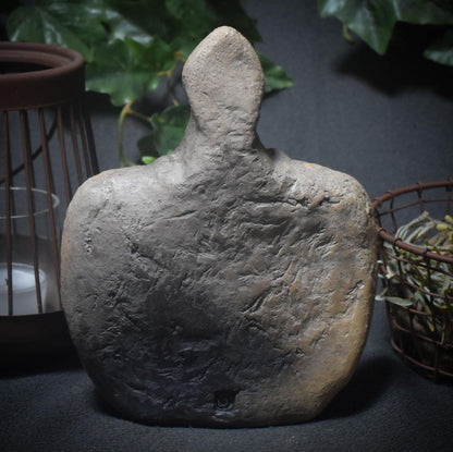 Idol Kültepe – Skulptur inspiriert durch Artefakt - 3. Jahrtausend vor Chr. - primitive Kunst