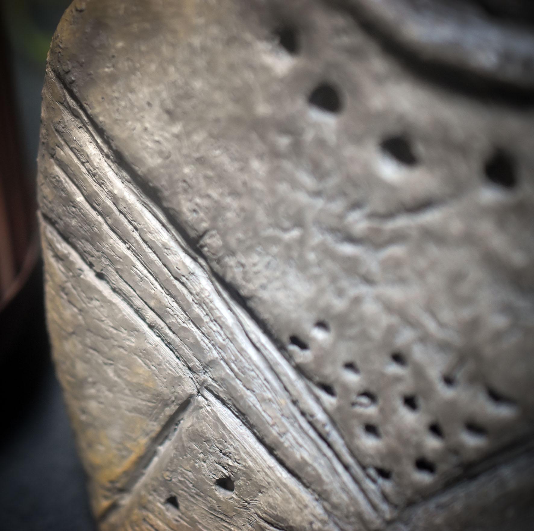 Idol Kültepe – Skulptur inspiriert durch Artefakt - 3. Jahrtausend vor Chr. - primitive Kunst