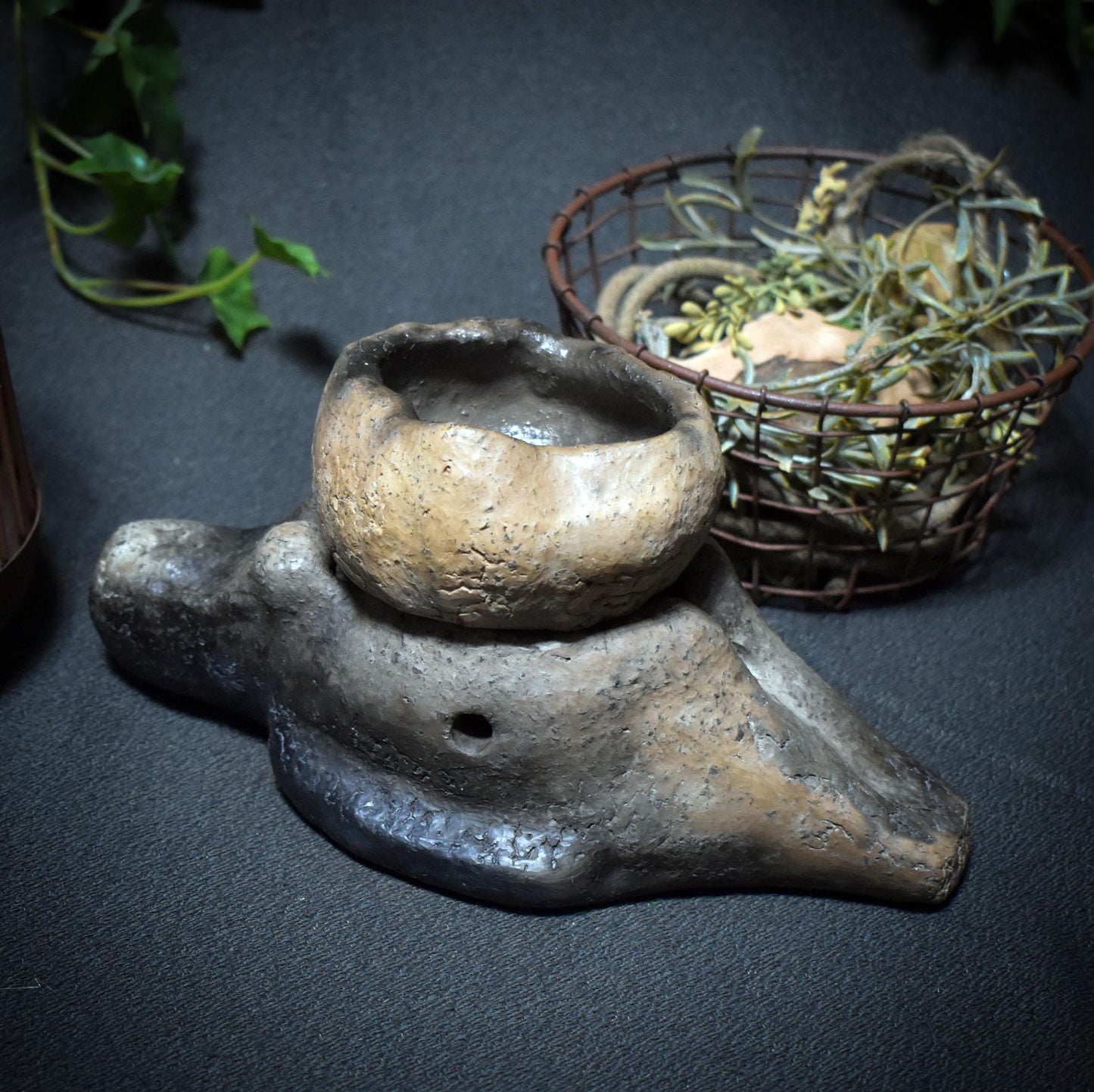 Die liegende Göttin – 4-in-1 Räuchergefäß für deine Rituale - spirituelle Reinigung - Art.Nr.: RÄG037