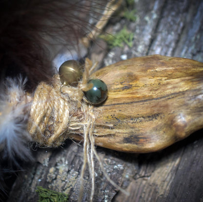 Räucherfächer des Klanges – Begleiter für deine Zeremonie - spirituelles Werkzeug - Art.Nr.: RÄF012