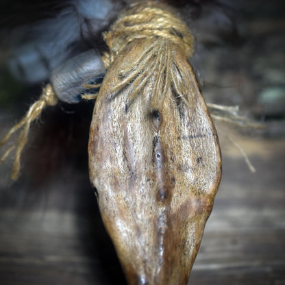 Räucherfächer des Klanges – Begleiter für deine Zeremonie - spirituelles Werkzeug - Art.Nr.: RÄF012