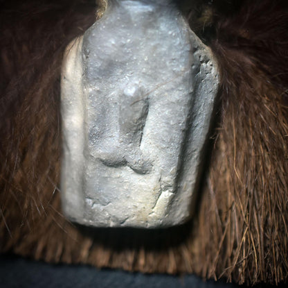 Räucherfächer des Urprinzips – Hüter der Lebenskraft - archaische männliche Gottheit - inspiriert durch Artefakt - Art.Nr.: RÄF008