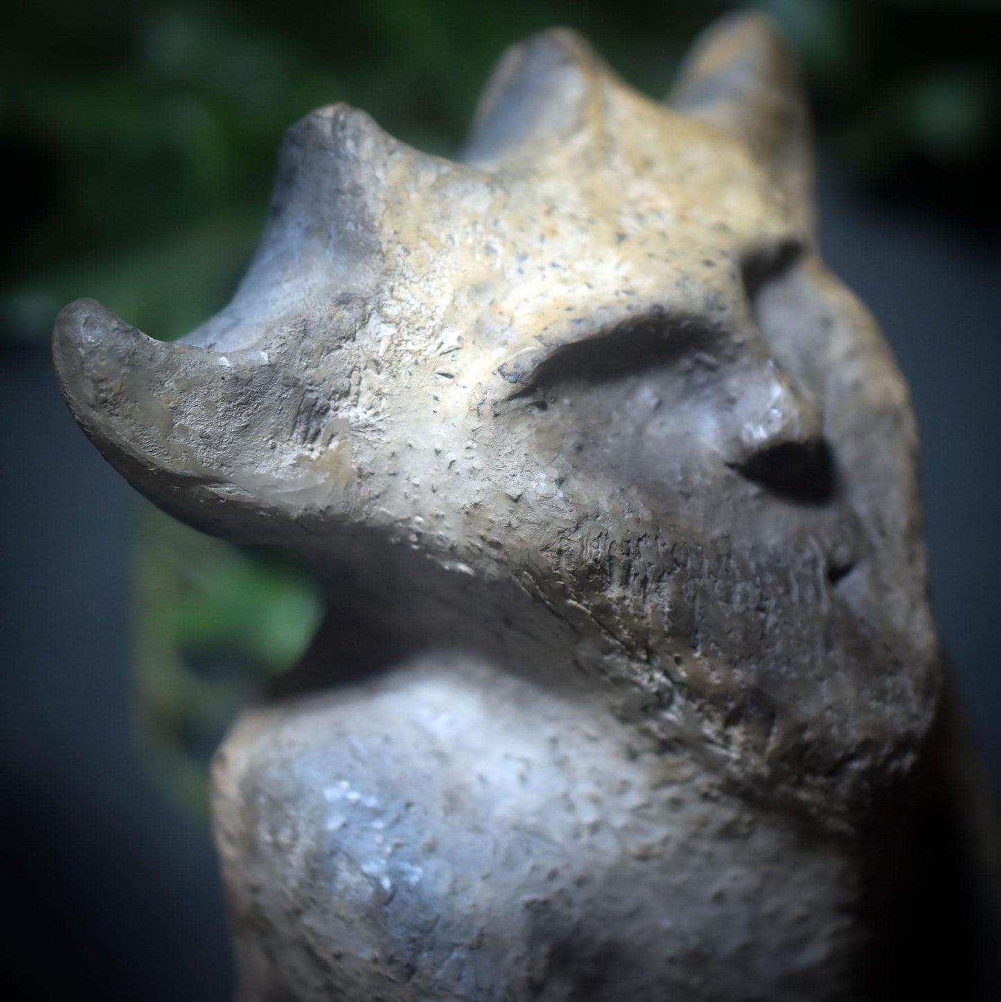 Hüter des Waldes – Cernunnos in Rauchbrandkunst - archaische Kunstform