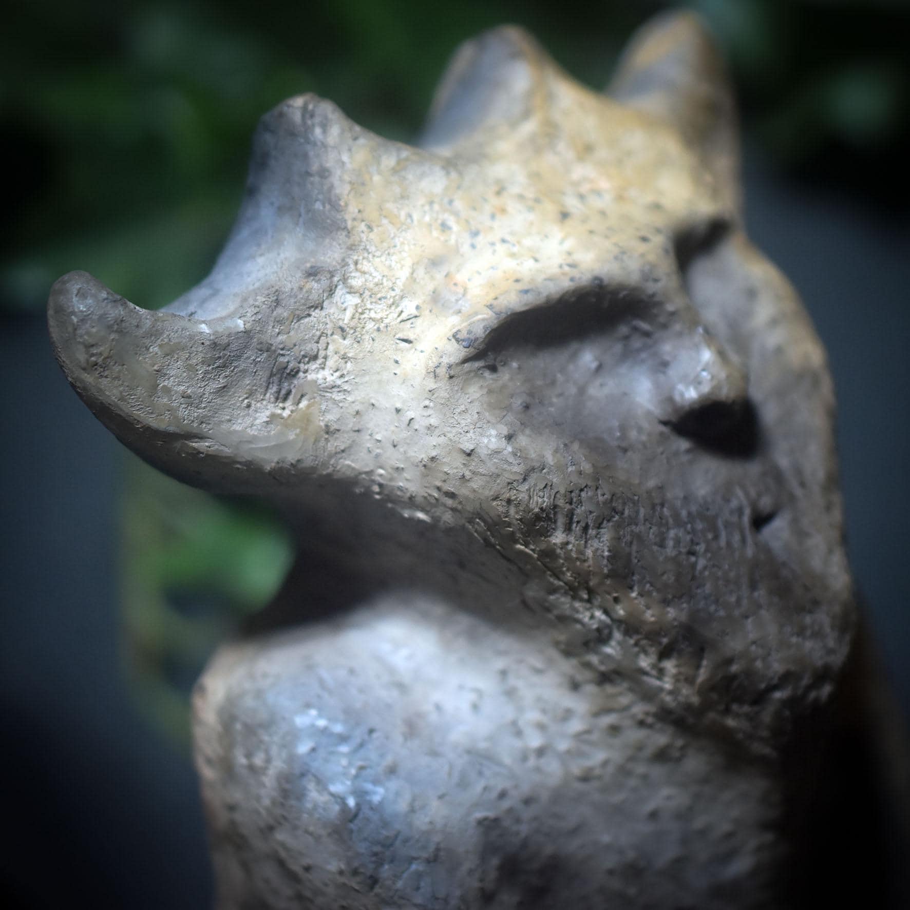 Hüter des Waldes – Cernunnos in Rauchbrandkunst - archaische Kunstform