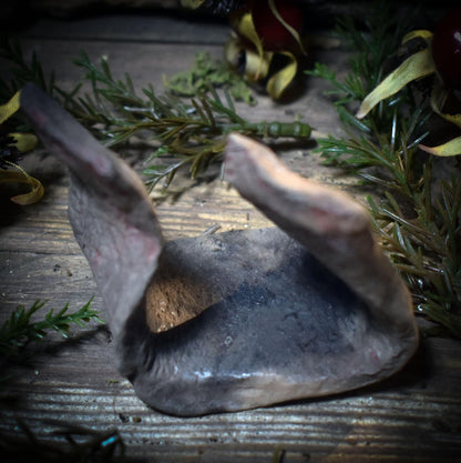 Rustikale Serviettenringe im 4er Set – Traditionell gebrannter Ton für deine Festtafel - Art.Nr.:SRT002