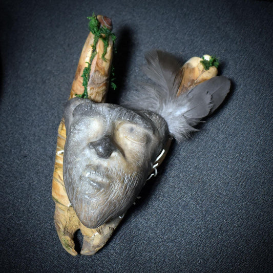 Cernunnos – Wächter des Waldes und der Tiere - spirituelle Dekoration des keltischen Gottes - Altar Dekoration - Art.Nr.: SKU150