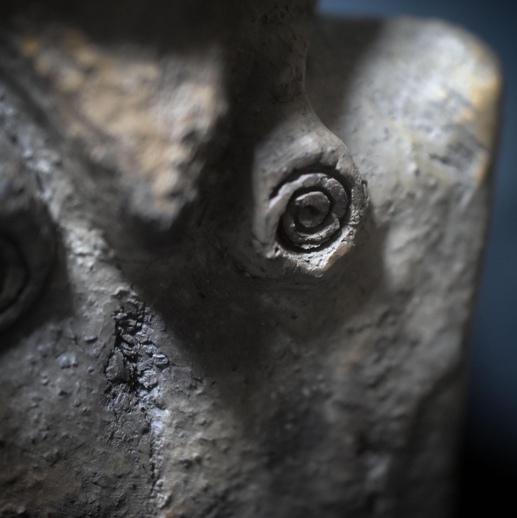 Cernunnos – Hüter des Waldes und der wilden Seele - keltische Mythologie, traditionell gebrannte Rauchbrandkunst - Art.Nr.: SKU155