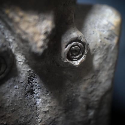 Cernunnos – Hüter des Waldes und der wilden Seele - keltische Mythologie, traditionell gebrannte Rauchbrandkunst - Art.Nr.: SKU155