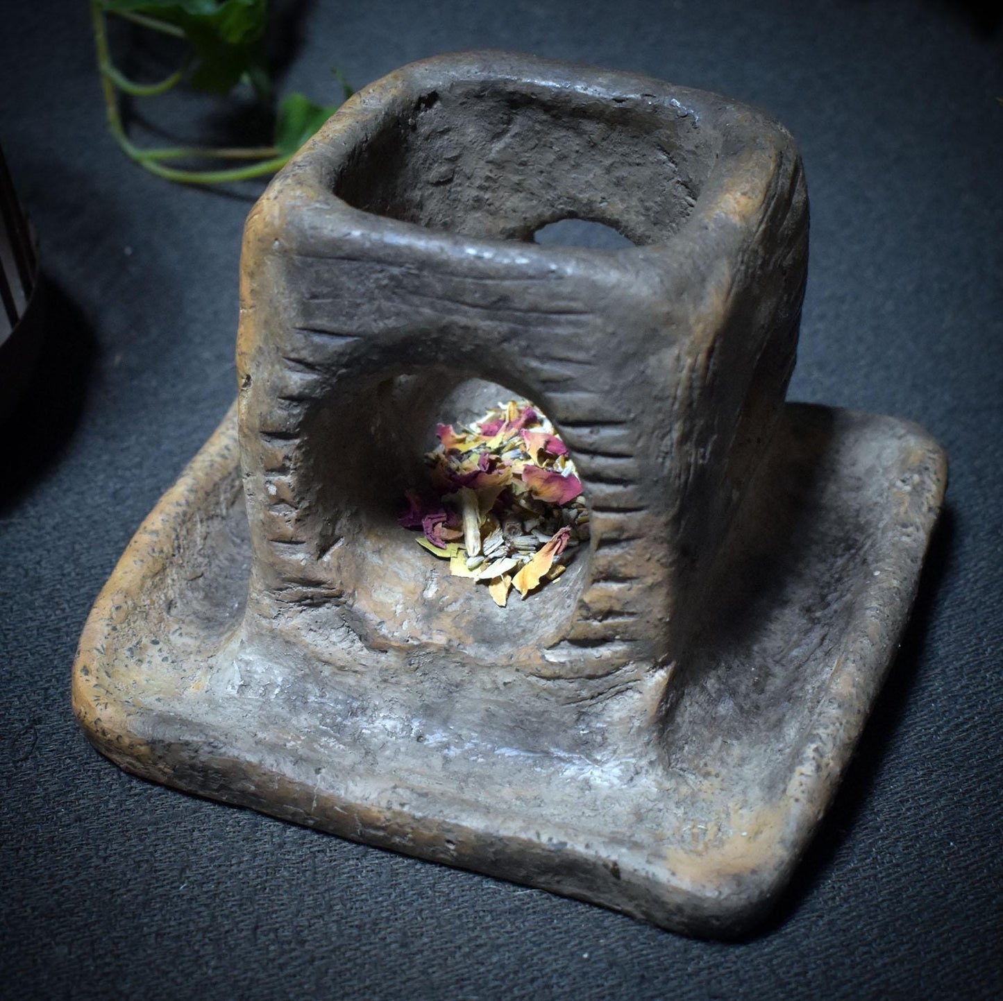 Räucherstövchen traditionelle Rauchbrandkunst - Ritualbegleiter - Duftlampe/Räucherschale/Räucherstövchen/Teelichthalter