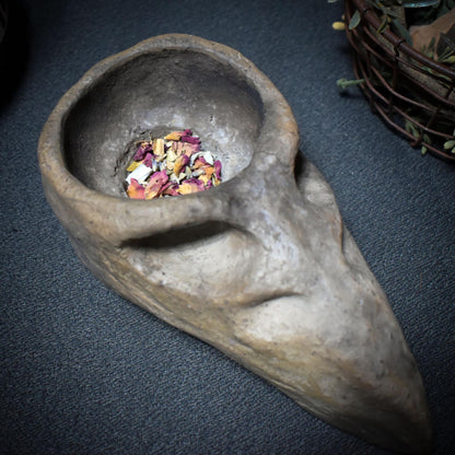 Flug der Elemente – 4in1 Räuchergefäß in Adlerkopf-Form - Duftlampe/Teelichhalter/Räucherstövchen/Räucherschale - Art.Nr.:RÄG045