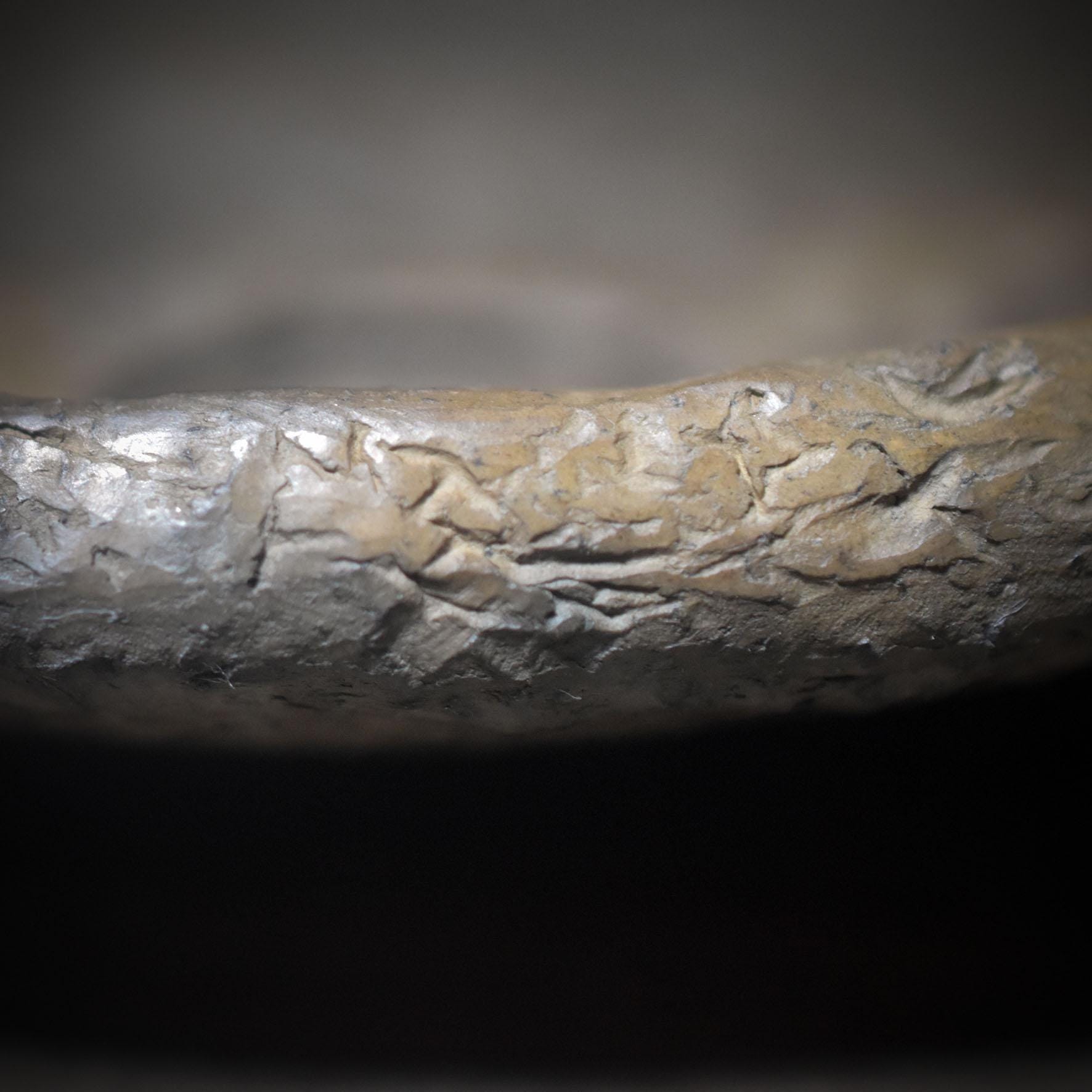 Räucherteller Jul – Gabenschale mit archaischen Symbolen des Jahreskreises - heidnische Weihnachten - Art.Nr.:JUL003