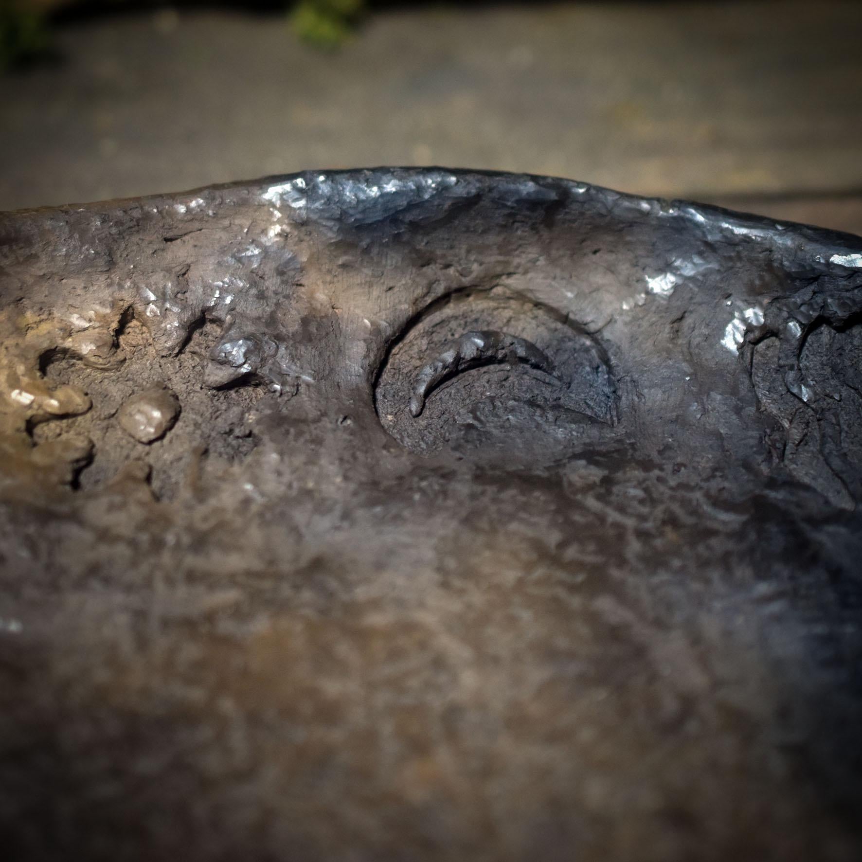 Räucherteller Jul – Gabenschale mit archaischen Symbolen des Jahreskreises - heidnische Weihnachten - Art.Nr.:JUL003