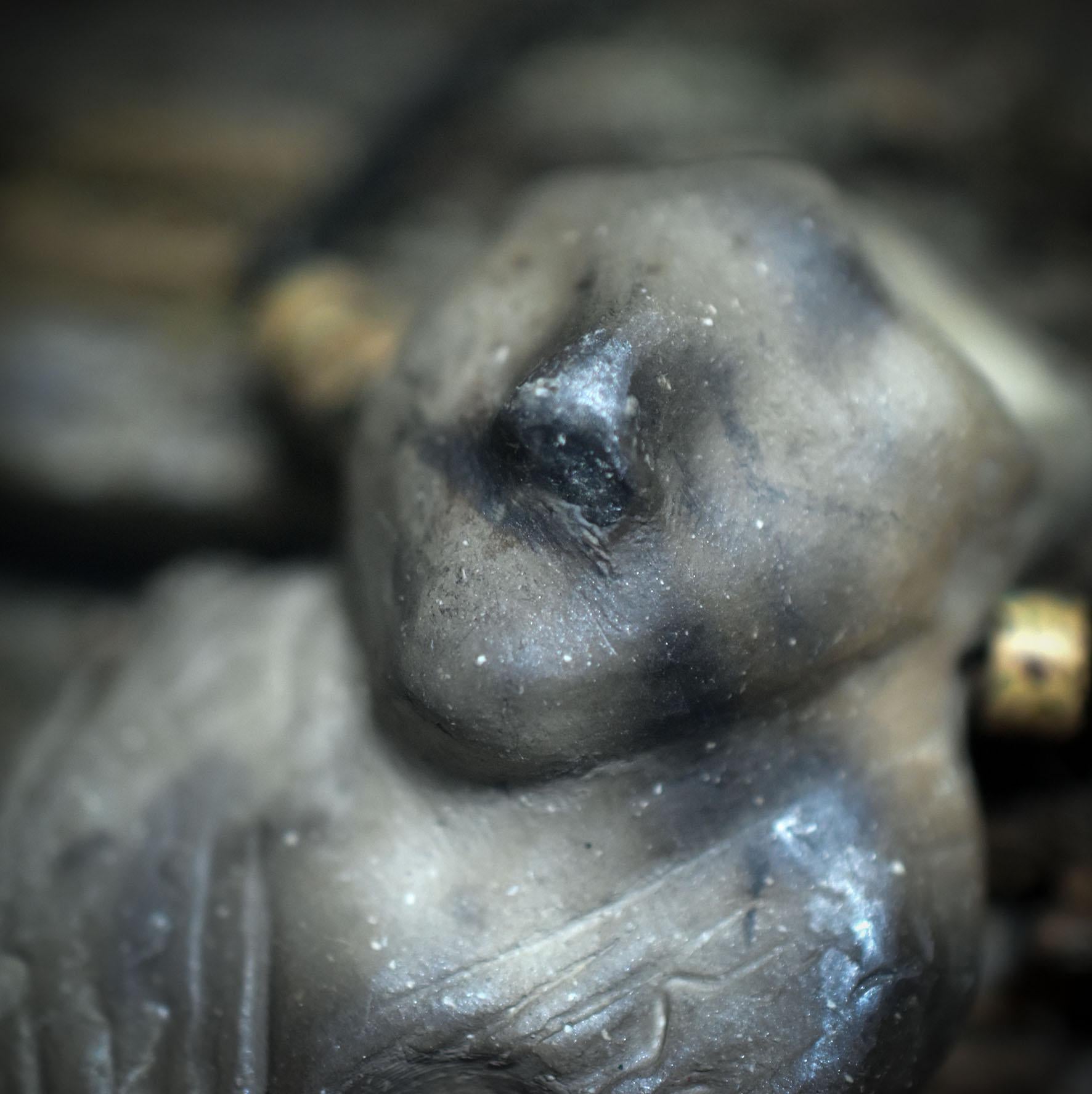 Die Weisheit der Eulenschamanin – Handgefertigtes Rauchbrand-Amulett - kraftvolle Kette - Art.Nr.: AMU066