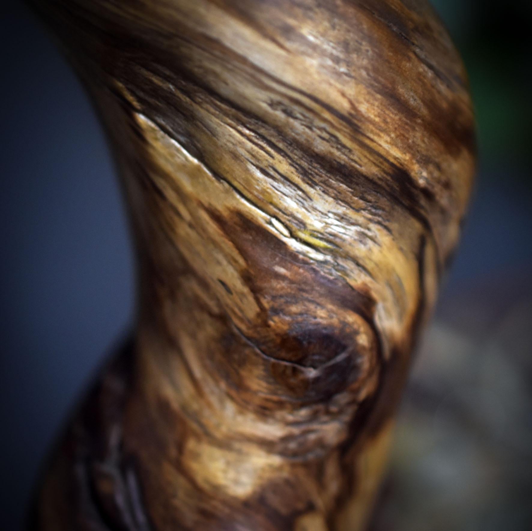 Ritualstab Krafttier Hirsch – Schutz & Weisheit für das kommende Julfest - spiritueller Begleiter - Art.Nr.: RST026