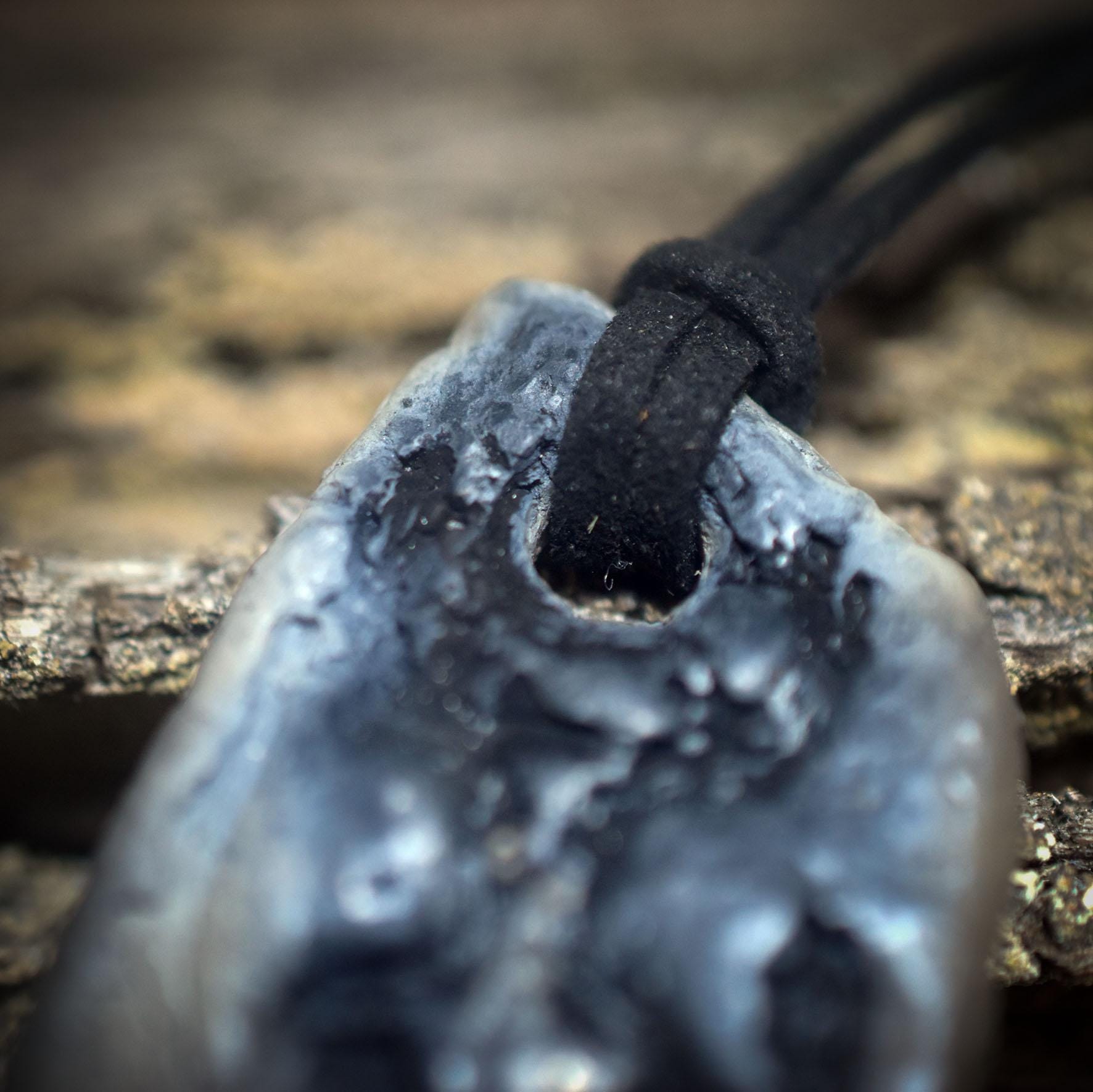 Cernunnos – Das Amulett des Gehörnten - Rauchbrand Schmuckstück - der Gott des Waldes und der Tiere - Art.Nr.: AMU059