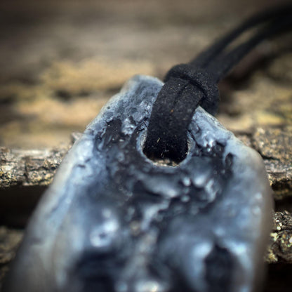 Cernunnos – Das Amulett des Gehörnten - Rauchbrand Schmuckstück - der Gott des Waldes und der Tiere - Art.Nr.: AMU059