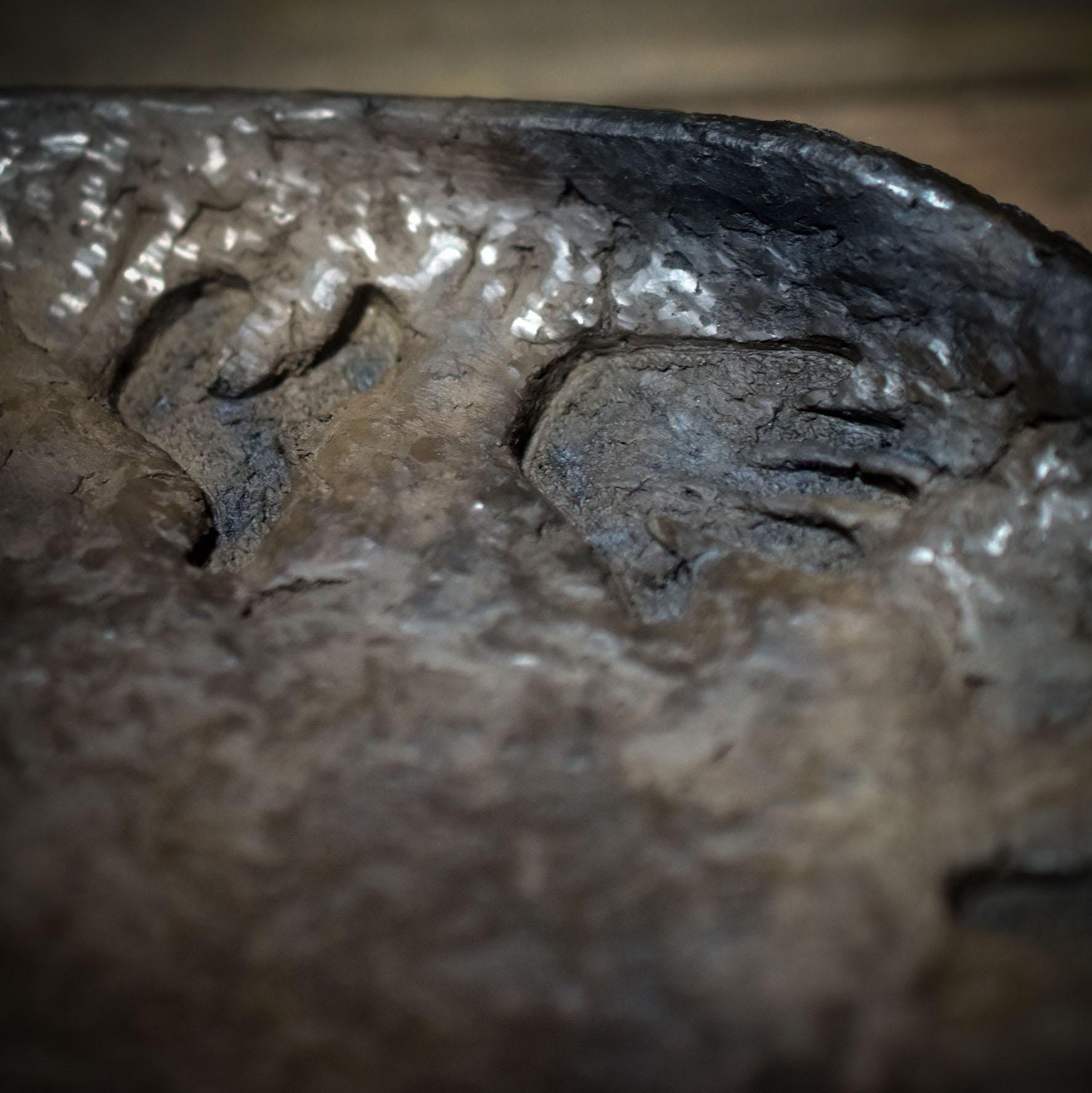 Räucherteller Jul – Gabenschale mit archaischen Symbolen des Jahreskreises - heidnische Weihnachten