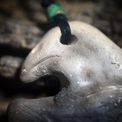 Handgefertigtes Vogel-Amulett - Die Freiheit des Himmels - Krafttier Kette - Art.: AMU064