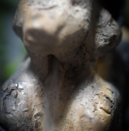 Rückfluss Räucherkegelhalter „Jul Ziege“ – Traditionelle Rauchbrandkunst für Heidnische Weihnachten - Art.Nr.: RÄH034