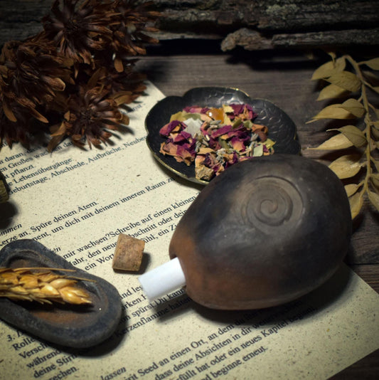 SPIRIT SEED – Magischer Samen für Neubeginn & innere Kraft - traditionelle Rauchbrandkunst als Begleiter in deinem Leben - Art.Nr.: SPS001