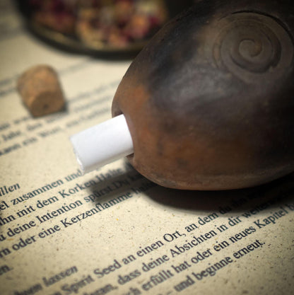SPIRIT SEED – Magischer Samen für Neubeginn & innere Kraft - traditionelle Rauchbrandkunst als Begleiter in deinem Leben