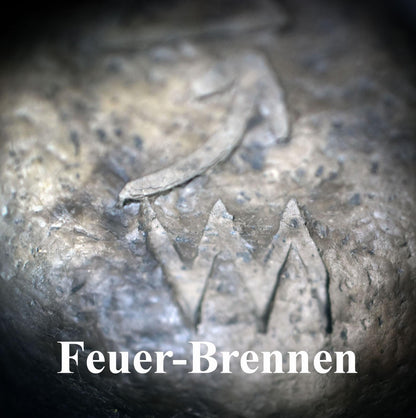 Sprache der Elemente – Räucherschalen & Rückfluss-Räucherkegelhalter aus Rauchbrand-Ton - Art.Nr.: RÄG059