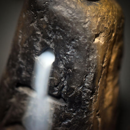 Sprache der Elemente – Räucherschalen & Rückfluss-Räucherkegelhalter aus Rauchbrand-Ton - Art.Nr.: RÄG059