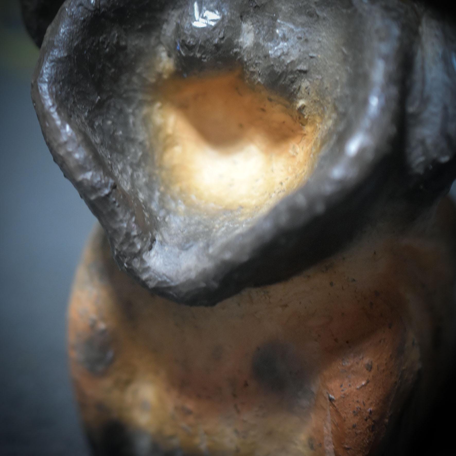 Rauchbrand Göttinnen Skulptur – Wicca Pagan Figur mit Ritualschale - Art.Nr.: SKU176