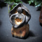 Rauchbrand Göttinnen Skulptur – Wicca Pagan Figur mit Ritualschale - Art.Nr.: SKU176