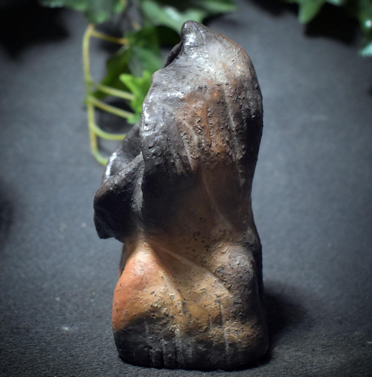 Rauchbrand Göttinnen Skulptur – Wicca Pagan Figur mit Ritualschale - Art.Nr.: SKU176