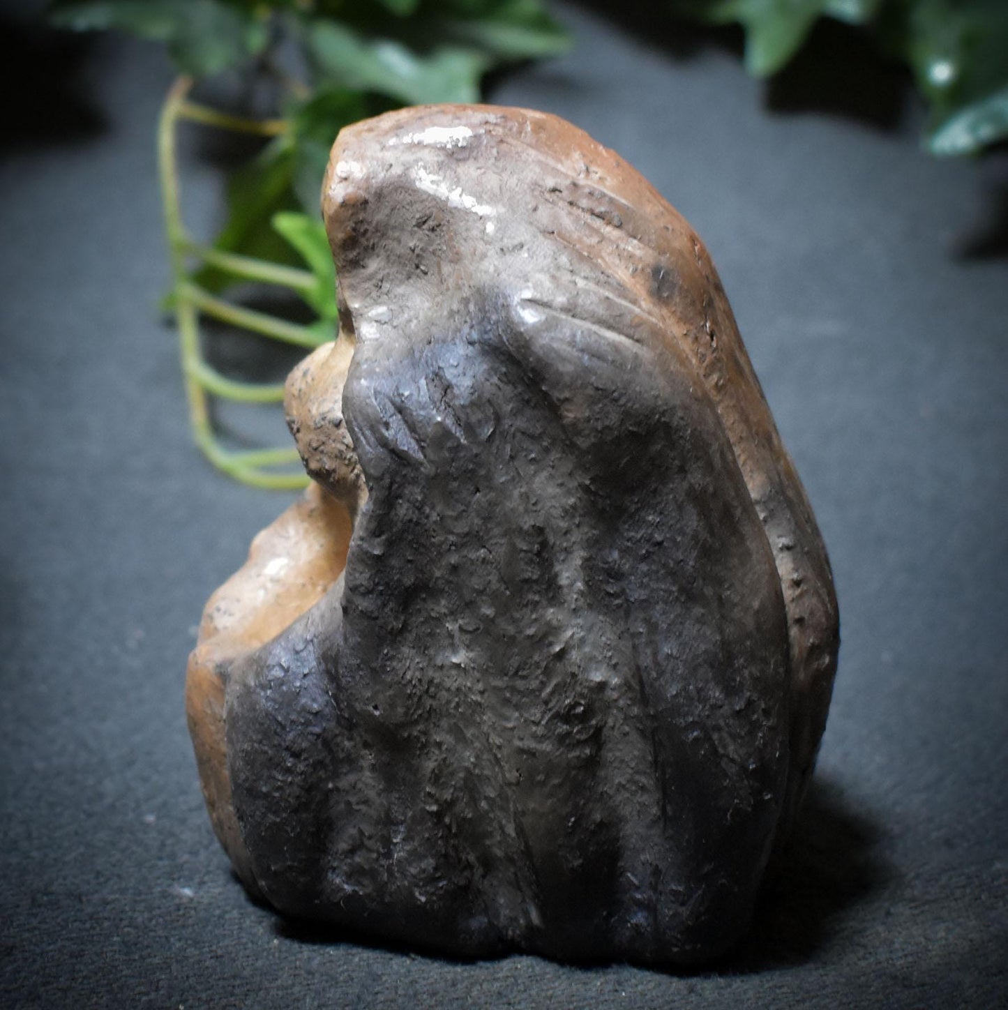 Rauchbrand Göttinnen Skulptur – Wicca Pagan Figur mit Ritualschale - Art.Nr.: SKU177