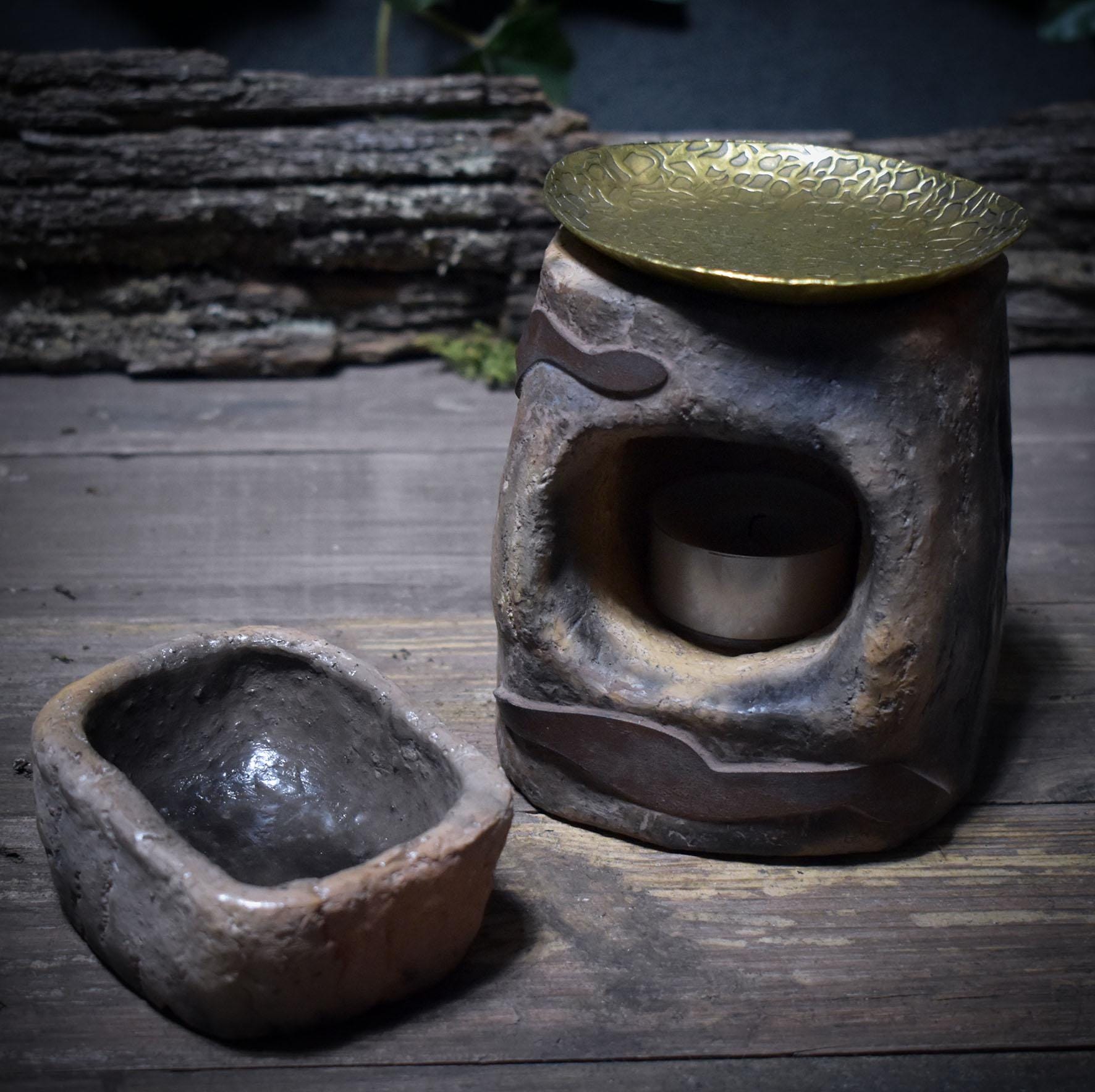 4-in-1 Räuchergefäß – Rauchbrand-Gefäß für Licht, Duft & Ritual - RÄG063