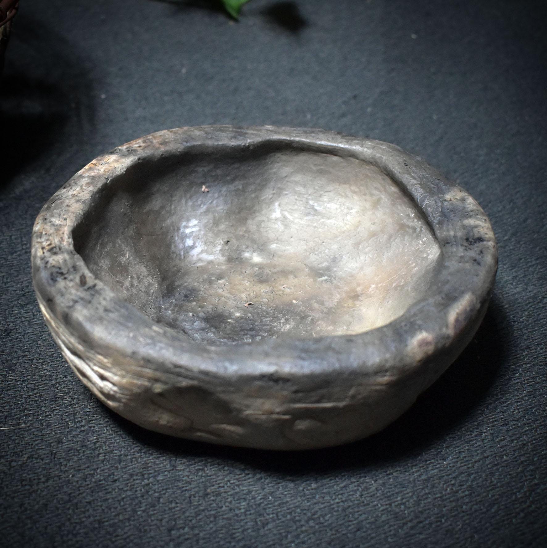 Räucherschale für die Rauhnächte – Handgemachtes Unikat aus traditioneller Rauchbrandkunst - Art.Nr.: JUL007