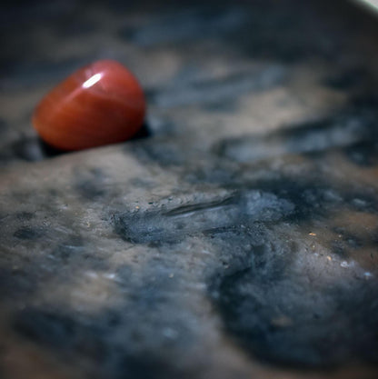 Archaische Rauchbrand-Schale zur bewussten Wegbegleitung – für Neubeginn, Klarheit & inneres Wachstum - GEF008