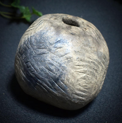 UMA ORA – der Puls der Urmutter | Archaisches Rhythmus-Klanginstrument aus Ton für Ritual, Meditation & Klangheilung - UOP001