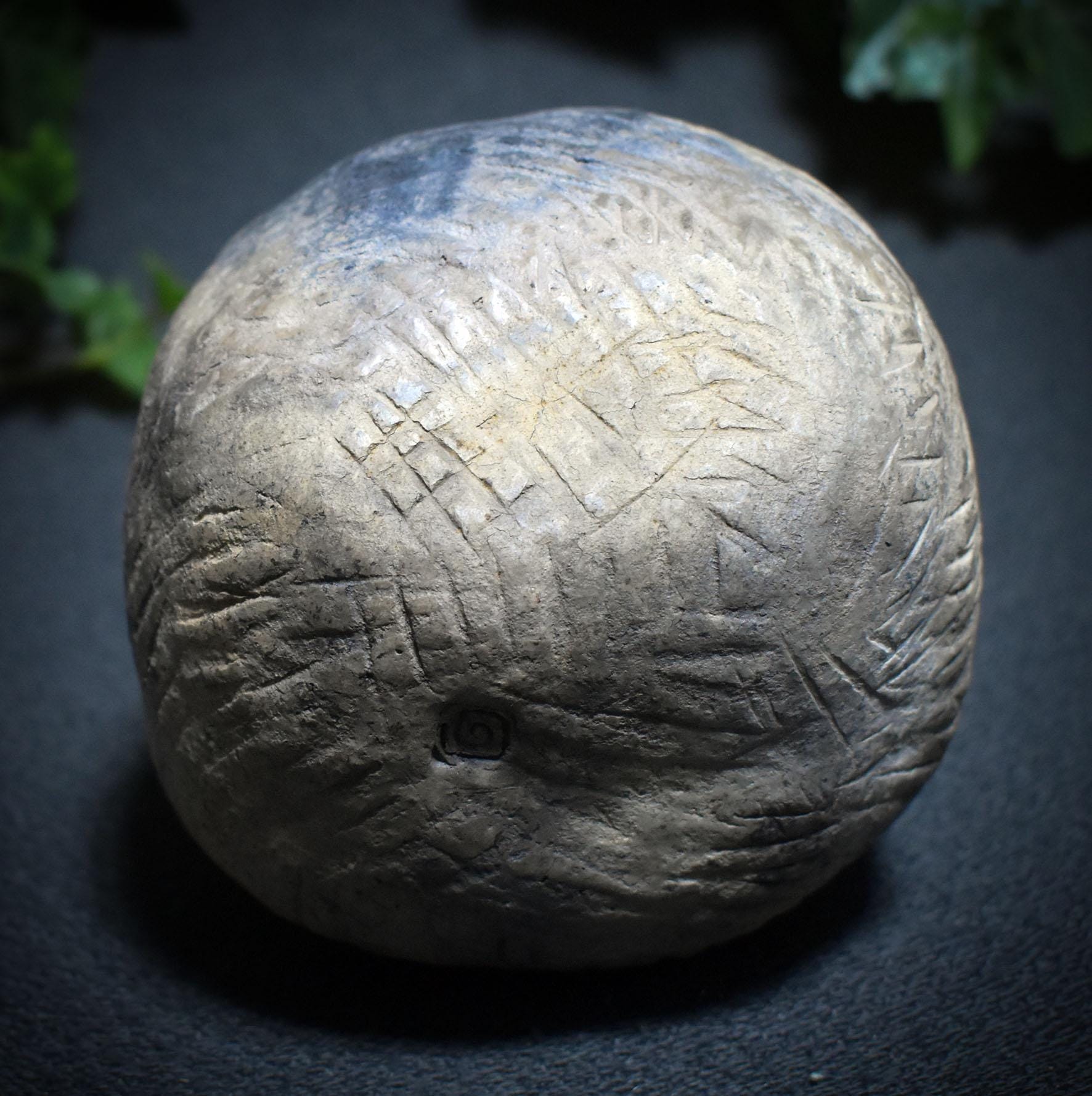 UMA ORA – der Puls der Urmutter | Archaisches Rhythmus-Klanginstrument aus Ton für Ritual, Meditation & Klangheilung - UOP001