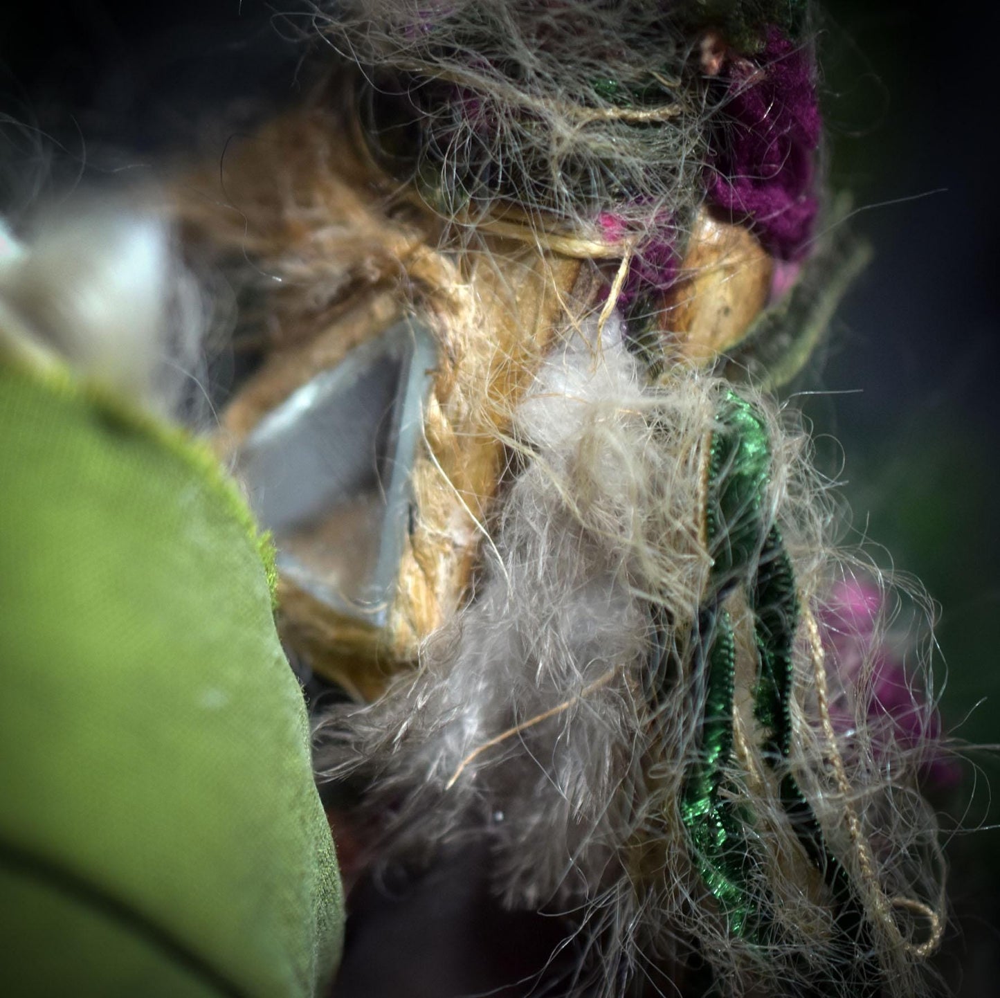 Ritualstab der Heilung & Selbstliebe – archaische Kunst aus traditionell gebranntem Ton - RST040