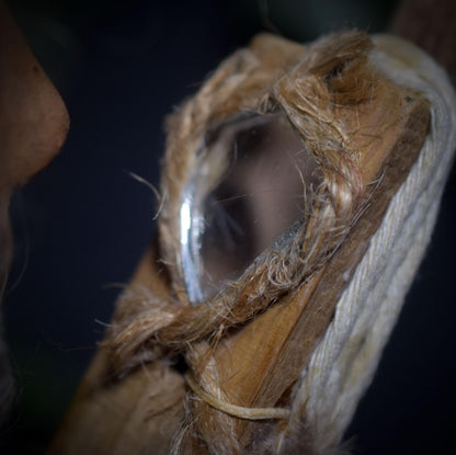 Ritualstab der Heilung & Selbstliebe – archaische Kunst aus traditionell gebranntem Ton - RST041