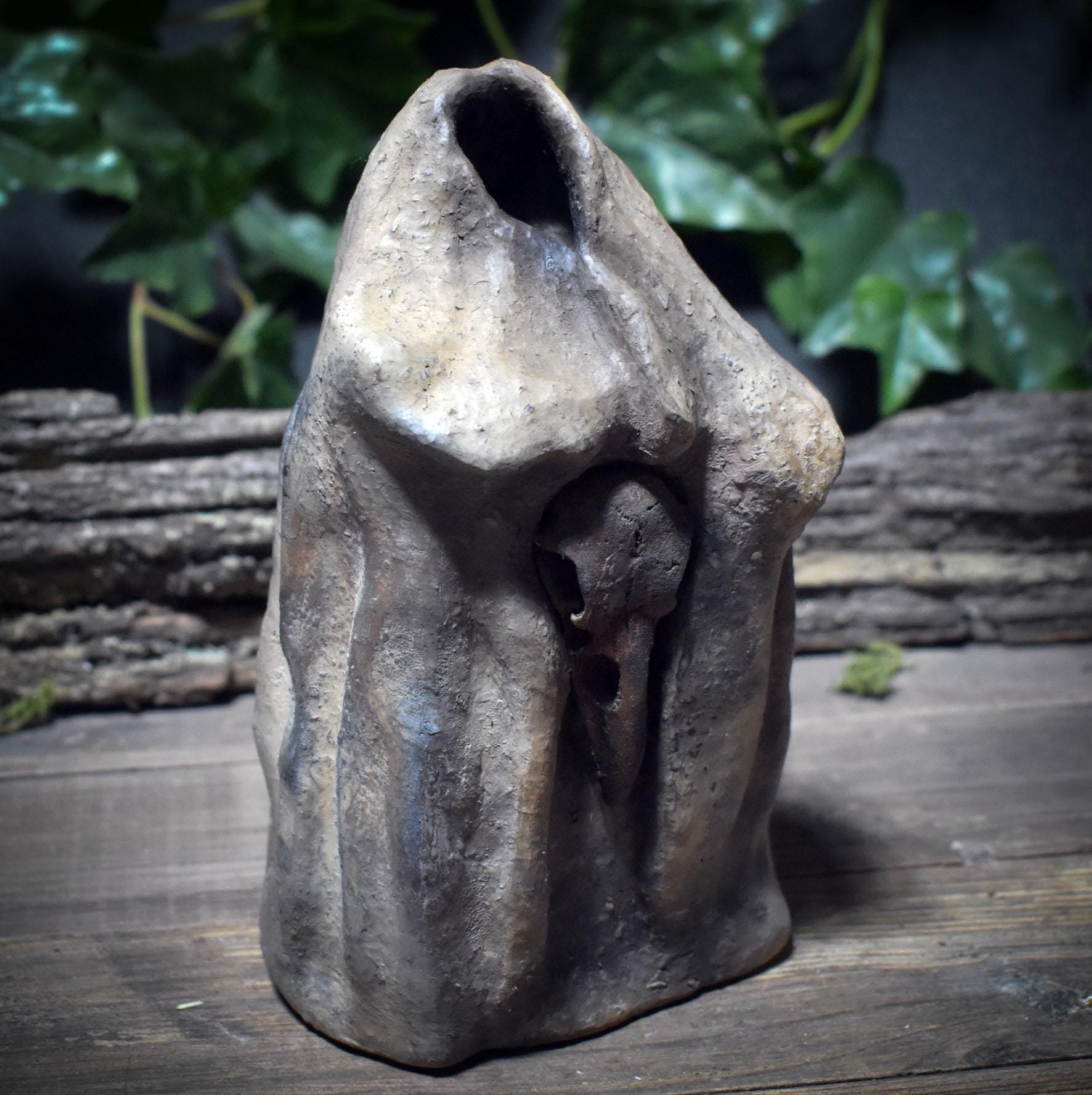 Archaische Skulptur - Morrigan – Hüterin der Schwelle - SKU213