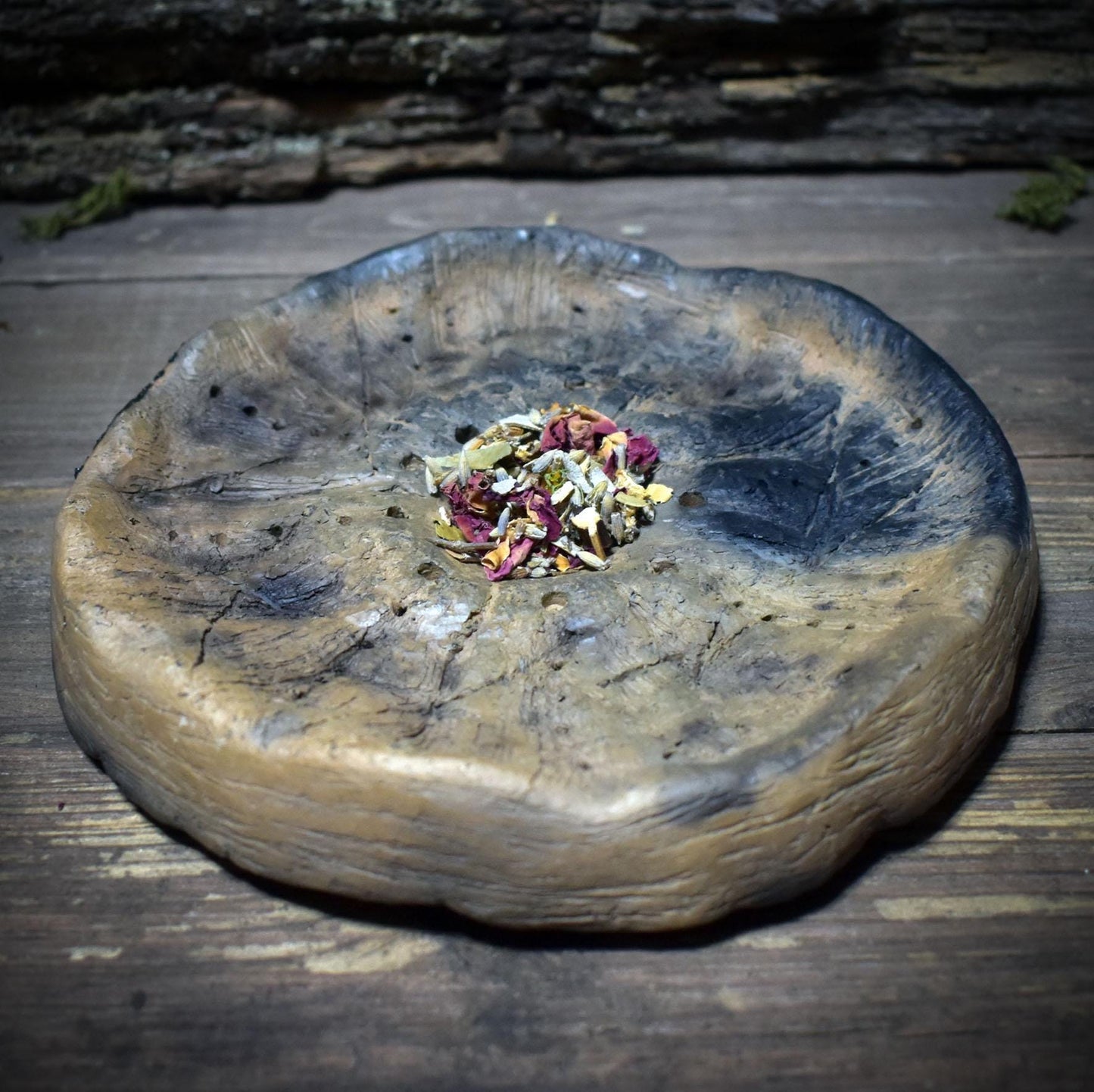 Litha – Schale des höchsten Lichts - Räucherteller - RÄG073