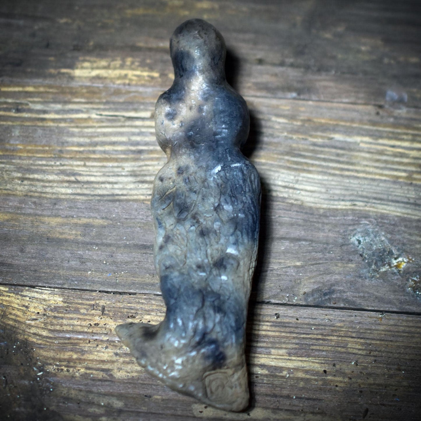 Taschengöttin aus gebranntem Ton · spiritueller Begleiter - Meeresgöttin - TAS018