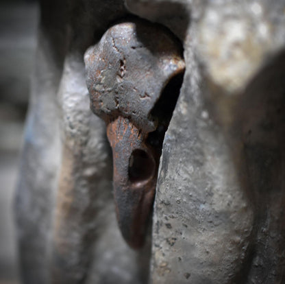 Archaische Skulptur - Morrigan – Hüterin der Schwelle - SKU213