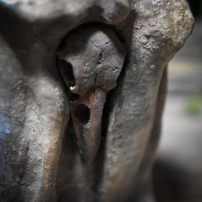 Archaische Skulptur - Morrigan – Hüterin der Schwelle - SKU213
