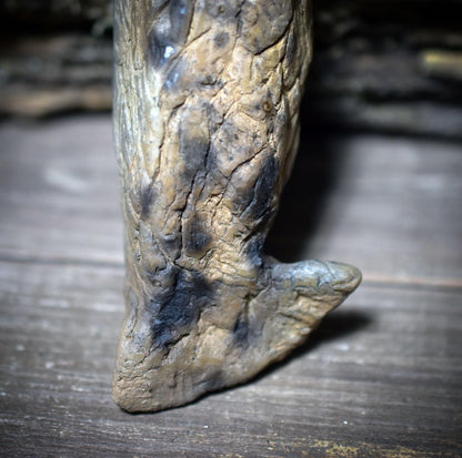 Taschengöttin aus gebranntem Ton · spiritueller Begleiter - Meeresgöttin - TAS018