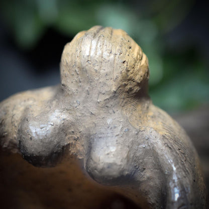 Mutter Erde – Schale des Gebens - Gabenschale aus traditionell gebranntem Ton zu Ehren von Mutter Erde - RÄH048