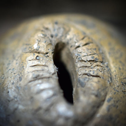 Wunschhüter Mandala – Archaisches Ritualobjekt aus traditionell gebranntem Ton - WSH013